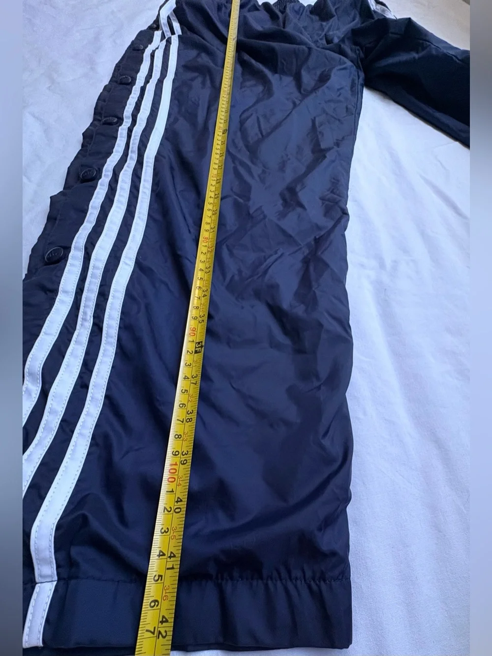Vintage Adidas 90s Y2K XL Snap Side Track Pants